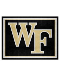 Wake Forest Demon Deacons 8ft. x 10 ft. Plush Area Rug Black by   