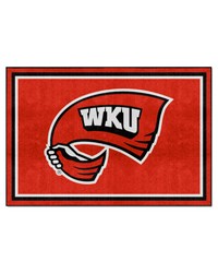 Western Kentucky Hilltoppers 5ft. x 8 ft. Plush Area Rug Red by   