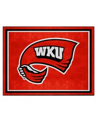 Western Kentucky Hilltoppers 8ft. x 10 ft. Plush Area Rug Red by   