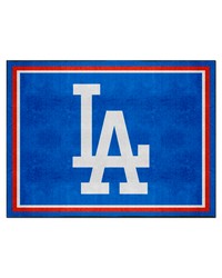 Los Angeles Dodgers 8ft. x 10 ft. Plush Area Rug Blue by   