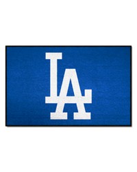 Los Angeles Dodgers Starter Mat Accent Rug  19in. x 30in. Blue by   