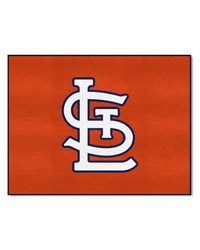 St. Louis Cardinals AllStar Rug  34 in. x 42.5 in. Red by   