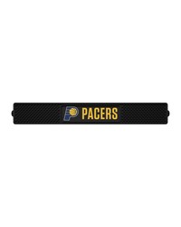 Indiana Pacers Bar Drink Mat  3.25in. x 24in. Black by   