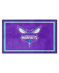 Charlotte Hornets 4ft. x 6ft. Plush Area Rug Purple by   