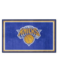 New York Knicks 4ft. x 6ft. Plush Area Rug Blue by   