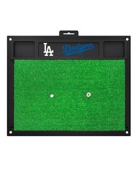 Los Angeles Dodgers Golf Hitting Mat Blue by   