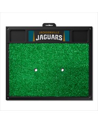Jacksonville Jaguars Golf Hitting Mat Black by   
