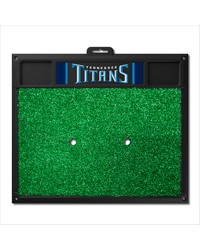 Tennessee Titans Golf Hitting Mat Navy by   