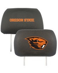 Oregon State Beavers Embroidered Head Rest Cover Set  2 Pieces Black by   