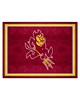 Fan Mats LLC Arizona State Sun Devils 8x10 Rug Maroon