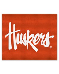 Nebraska Cornhuskers Tailgater Rug  5ft. x 6ft.  in Huskers in  Red by   