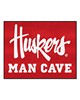 Fan Mats LLC Nebraska Cornhuskers All-Star Mat Man Cave Red