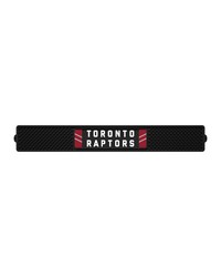Toronto Raptors Bar Drink Mat  3.25in. x 24in. Black by   