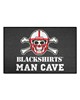 Fan Mats LLC Nebraska Cornhuskers Starter Mat Man Cave Black