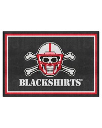 Nebraska Cornhuskers 5x8 Rug by   