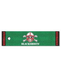 Nebraska Cornhuskers Putting Green Mat by   