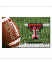 Texas Tech Red Raiders Rubber Scraper Door Mat Photo by   