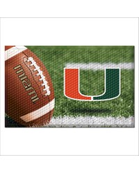 Miami Hurricanes Scraper Mat by   