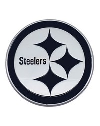 Pittsburgh Steelers 3D Chrome Metal Emblem Chrome by   
