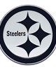 Fan Mats  LLC Pittsburgh Steelers 3D Chrome Metal Emblem Chrome