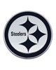 Fan Mats  LLC Pittsburgh Steelers Chrome Emblem Chrome
