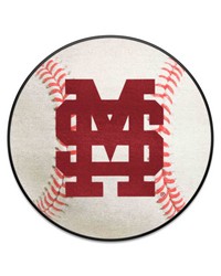 Mississippi State Bulldogs Baseball Rug by   