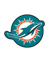 Miami Dolphins Mascot Rug Aqua by   