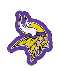 Minnesota Vikings Mascot Rug Purple by   