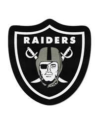 Las Vegas Raiders Mascot Rug Black by   