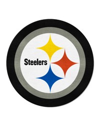 Pittsburgh Steelers Mascot Rug Black by   
