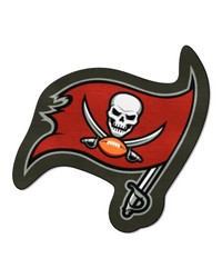 Tampa Bay Buccaneers Mascot Rug Gray by   