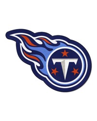Tennessee Titans Mascot Rug Navy by   