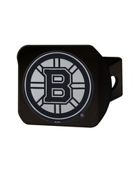 Boston Bruins Black Metal Hitch Cover with Metal Chrome 3D Emblem Black by   
