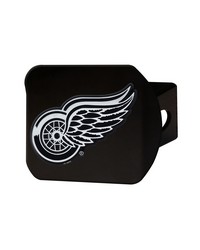 Detroit Red Wings Hitch Cover Black by   