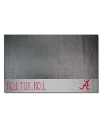 Alabama Crimson Tide Southern Style Vinyl Grill Mat  26in. x 42in. Black by   