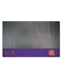 Clemson Tigers Southern Style Vinyl Grill Mat  26in. x 42in. Black by   