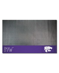 Kansas State Wildcats Southern Style Vinyl Grill Mat  26in. x 42in. Black by   