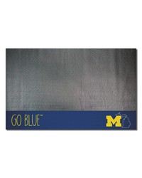 Michigan Wolverines Southern Style Vinyl Grill Mat  26in. x 42in. Black by   