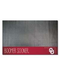 Oklahoma Sooners Southern Style Vinyl Grill Mat  26in. x 42in. Black by   