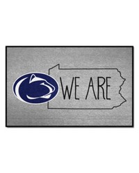 Penn State Nittany Lions Southern Style Starter Mat Accent Rug  19in. x 30in. Gray by   