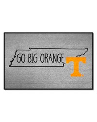 Tennessee Volunteers Southern Style Starter Mat Accent Rug  19in. x 30in. Gray by   
