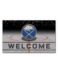 Buffalo Sabres Crumb Rubber Door Mat by   