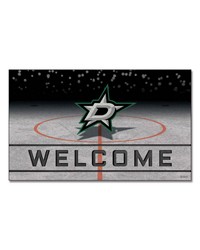Dallas Stars Crumb Rubber Door Mat by   