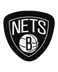 Brooklyn Nets Mascot Rug Black by   
