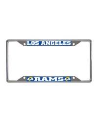 Los Angeles Rams License Plate Frame by   