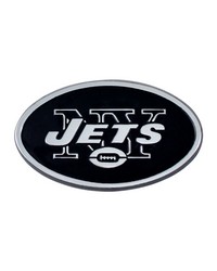 New York Jets 3D Chrome Metal Emblem Chrome by   