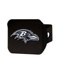Baltimore Ravens Hitch Cover Black by   
