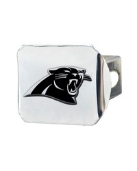 Carolina Panthers Hitch Cover Chrome by   