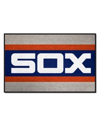 Chicago White Sox Starter Mat Accent Rug  19in. x 30in.1917 Gray by   