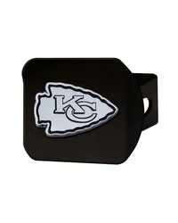 Kansas City Chiefs Hitch Cover Black by   